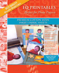 Cotton Satin - Inkjet Fabric Sheets